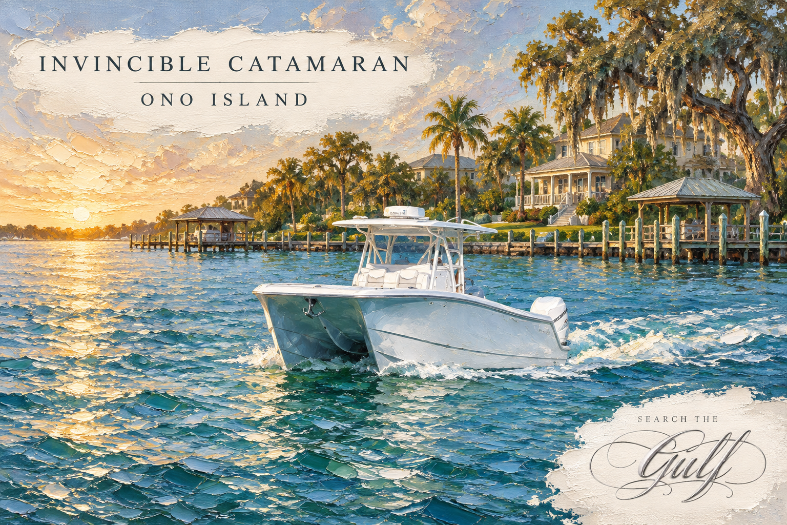 = Invincible Fishing Boat Catamarans Ono Island and Orange Beach Alabama